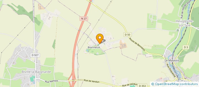 localisation de l'entreprise MONSIEUR SEBASTIEN BOUQUET  VAL-DE-SCIE