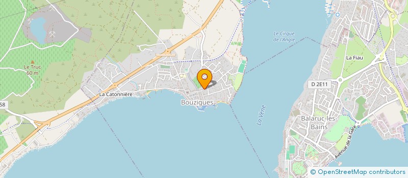 localisation de l'entreprise MONSIEUR SEBASTIEN BOUQUIE  BOUZIGUES