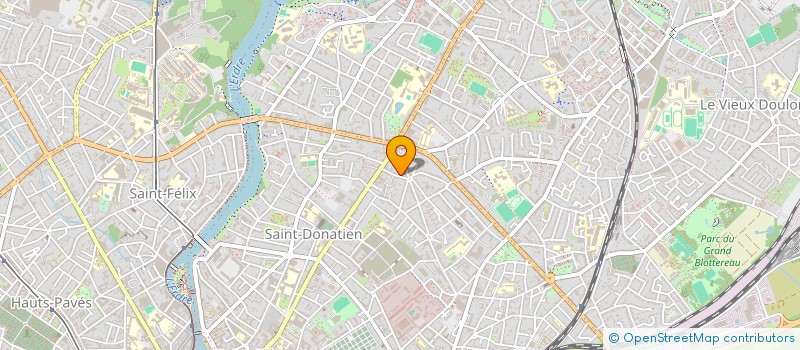 localisation de l'entreprise MONSIEUR SEBASTIEN BOURDAIS à NANTES