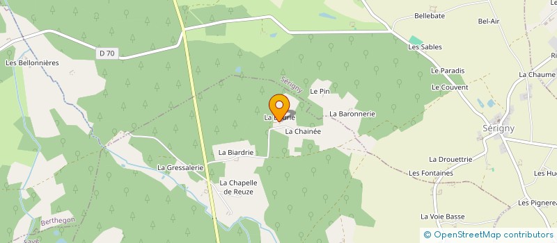 localisation de l'entreprise MONSIEUR SEBASTIEN BOURDEAU à ORCHES
