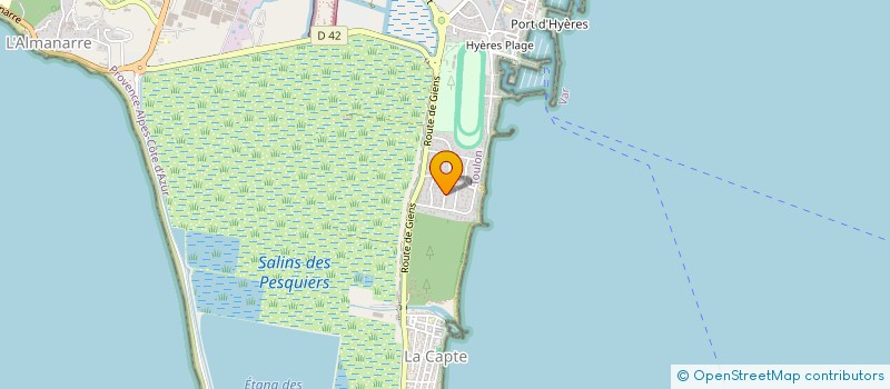 localisation de l'entreprise MONSIEUR SEBASTIEN BOURDEAUX  CARQUEIRANNE