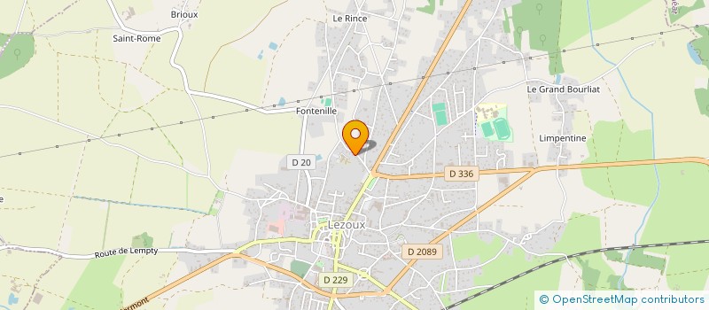 localisation de l'entreprise MONSIEUR SEBASTIEN BOURDIOL  LEZOUX