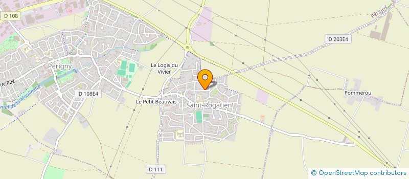 localisation de l'entreprise MONSIEUR SEBASTIEN BOURGINE  SAINT-ROGATIEN