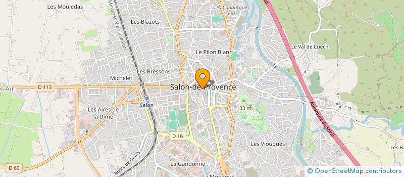 localisation de l'entreprise MONSIEUR SEBASTIEN BOURGNE à SALON-DE-PROVENCE