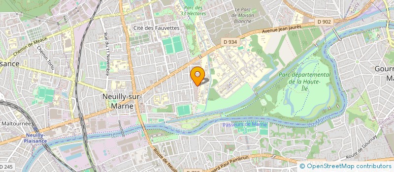 localisation de l'entreprise MONSIEUR SEBASTIEN BOURGOIS à NEUILLY-SUR-MARNE