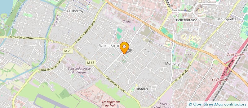 localisation de l'entreprise MONSIEUR SEBASTIEN BOURREL à TOULOUSE