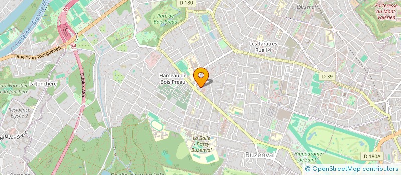 localisation de l'entreprise MONSIEUR SEBASTIEN BOURRIER à RUEIL-MALMAISON