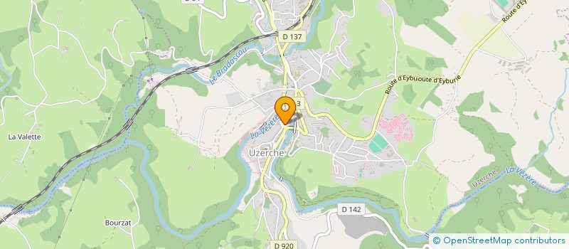 localisation de l'entreprise MONSIEUR SEBASTIEN BOURZAT  LAGRAULIERE