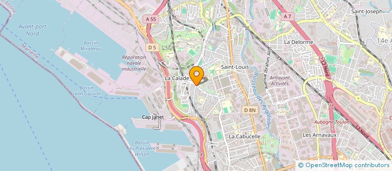 localisation de l'entreprise MONSIEUR SEBASTIEN BOUTERIN à MARSEILLE