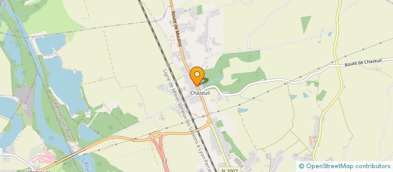 localisation de l'entreprise MONSIEUR SEBASTIEN BOUTONNET à VARENNES-SUR-ALLIER