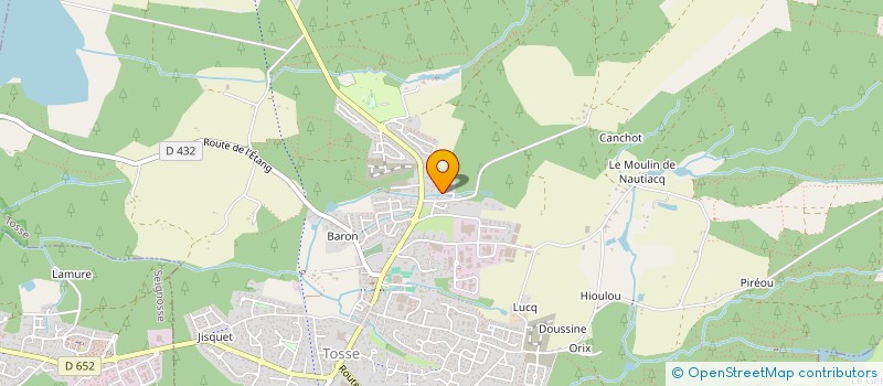 localisation de l'entreprise MONSIEUR SEBASTIEN BOYE  TOSSE