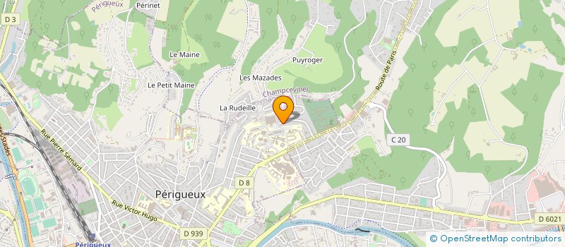 localisation de l'entreprise MONSIEUR SEBASTIEN BOYER à PERIGUEUX