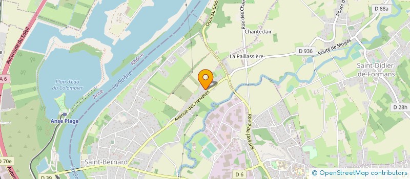 localisation de l'entreprise MONSIEUR SEBASTIEN BOYER à SAINT-BERNARD
