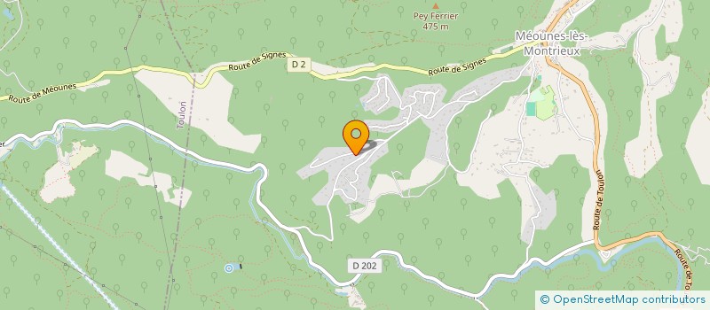 localisation de l'entreprise MONSIEUR SEBASTIEN BOYER  FORCALQUEIRET