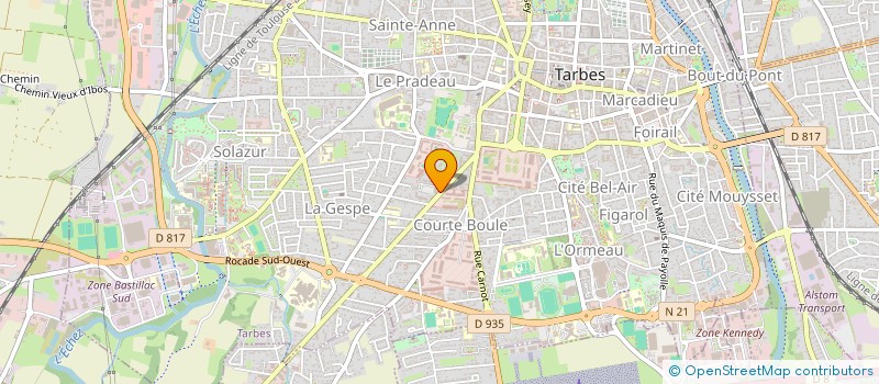 localisation de l'entreprise MONSIEUR SEBASTIEN BOYER à TOULOUSE