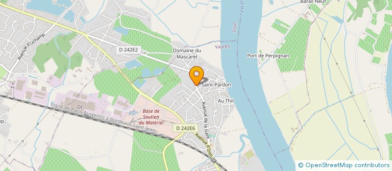 localisation de l'entreprise MONSIEUR SEBASTIEN BRANGER à VAYRES