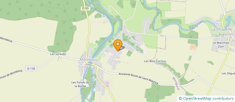 localisation de l'entreprise MONSIEUR SEBASTIEN BRANGER à MONTBOUY