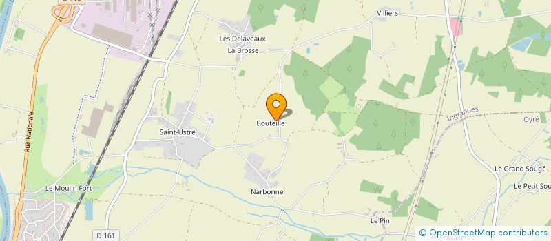 localisation de l'entreprise MONSIEUR SEBASTIEN BRAULT à INGRANDES