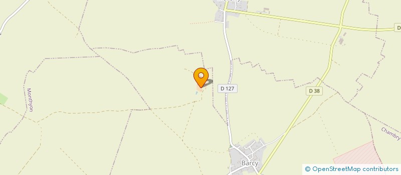 localisation de l'entreprise MONSIEUR SEBASTIEN BRAYER  BARCY