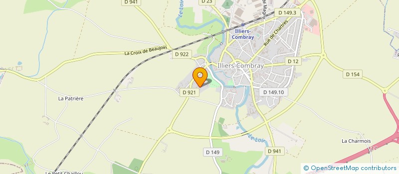 localisation de l'entreprise MONSIEUR SEBASTIEN BRAZY à ILLIERS-COMBRAY