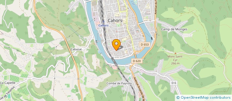 localisation de l'entreprise MONSIEUR SEBASTIEN BRESSAC  CAHORS