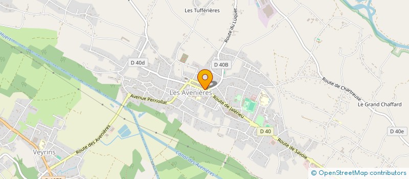 localisation de l'entreprise MONSIEUR SEBASTIEN BRETIGNIERE  LES AVENIERES VEYRINS-THUELLIN