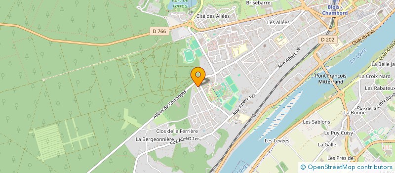 localisation de l'entreprise MONSIEUR SEBASTIEN BRETON à BLOIS