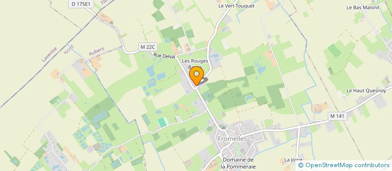 localisation de l'entreprise MONSIEUR SEBASTIEN BREYNE à FROMELLES