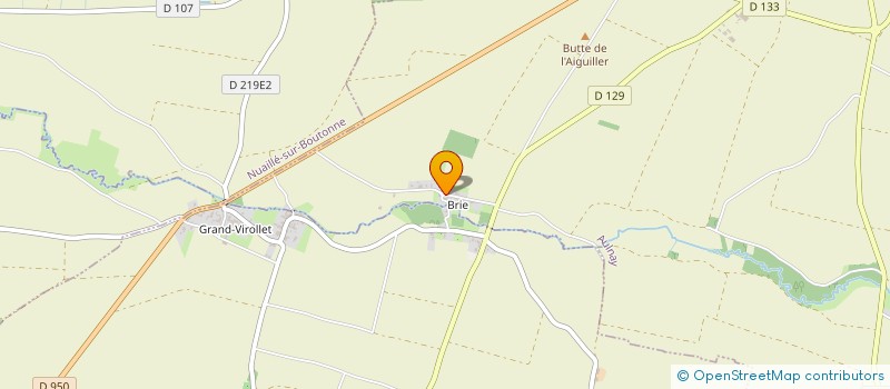 localisation de l'entreprise MONSIEUR SEBASTIEN BRISSON  AULNAY