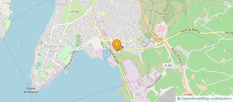 localisation de l'entreprise MONSIEUR SEBASTIEN BRITTO  BALARUC-LES-BAINS