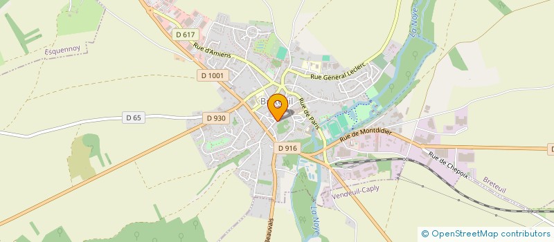 localisation de l'entreprise MONSIEUR SEBASTIEN BRIZZOLESE  BRETEUIL