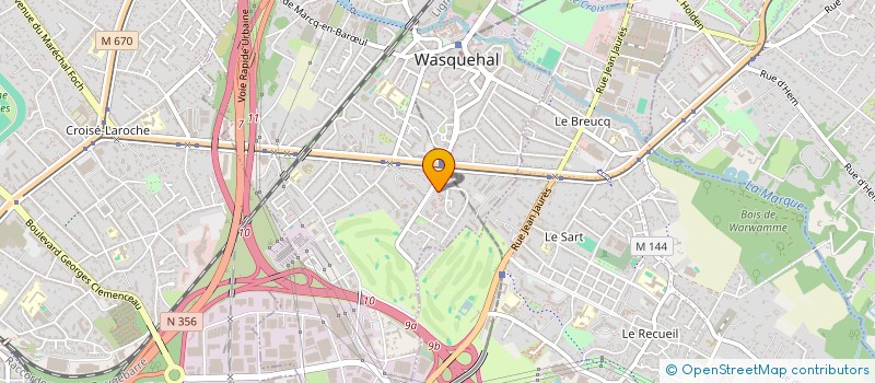 localisation de l'entreprise MONSIEUR SEBASTIEN BROCART à WASQUEHAL