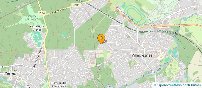 localisation de l'entreprise MONSIEUR SEBASTIEN BROCKER  VILLECRESNES