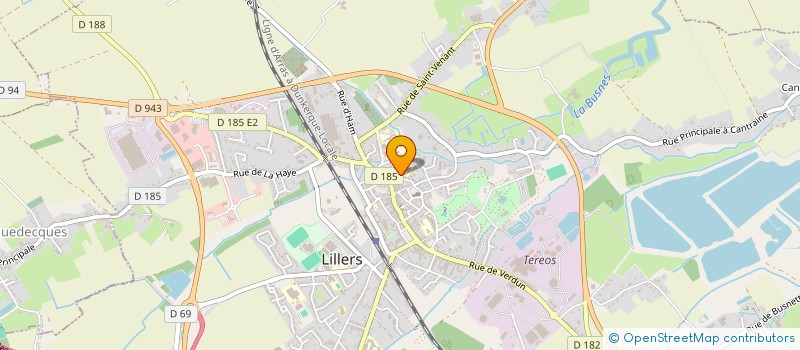 localisation de l'entreprise MONSIEUR SEBASTIEN BRODAR à LILLERS