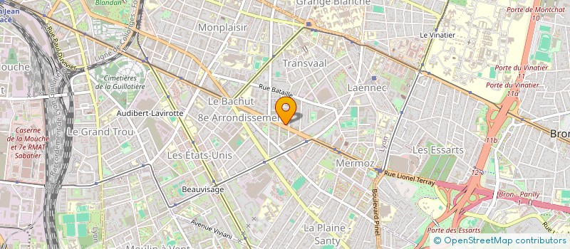 localisation de l'entreprise MONSIEUR SEBASTIEN BROS  LYON