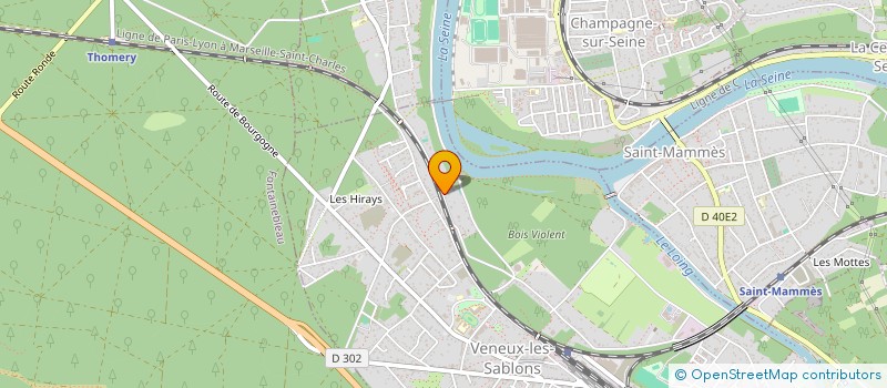 localisation de l'entreprise MONSIEUR SEBASTIEN BROUDER  MORET-LOING-ET-ORVANNE