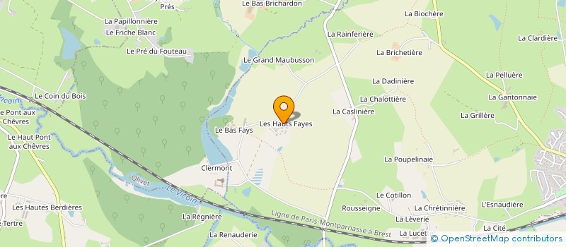 localisation de l'entreprise MONSIEUR SEBASTIEN BROUTIN à LE GENEST-SAINT-ISLE