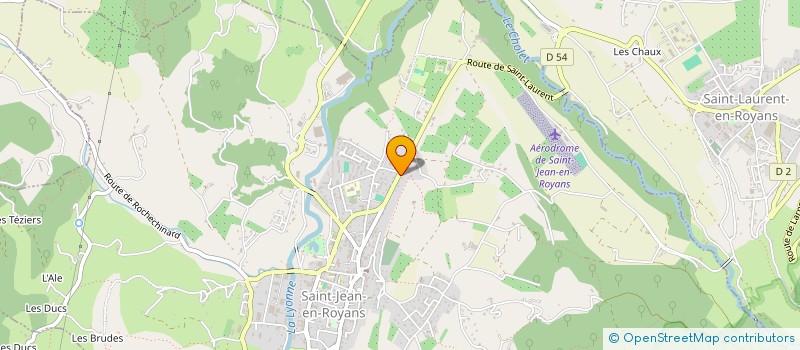 localisation de l'entreprise MONSIEUR SEBASTIEN BROUTY  SAINT-JEAN-EN-ROYANS