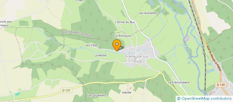 localisation de l'entreprise MONSIEUR SEBASTIEN BRUMARE à FRENEUSE-SUR-RISLE