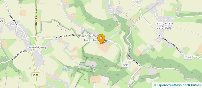 localisation de l'entreprise MONSIEUR SEBASTIEN BRUMENT  SAINT-NICOLAS-DE-LA-HAIE