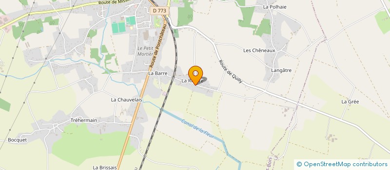 localisation de l'entreprise MONSIEUR SEBASTIEN BRUN  SAINT-GILDAS-DES-BOIS