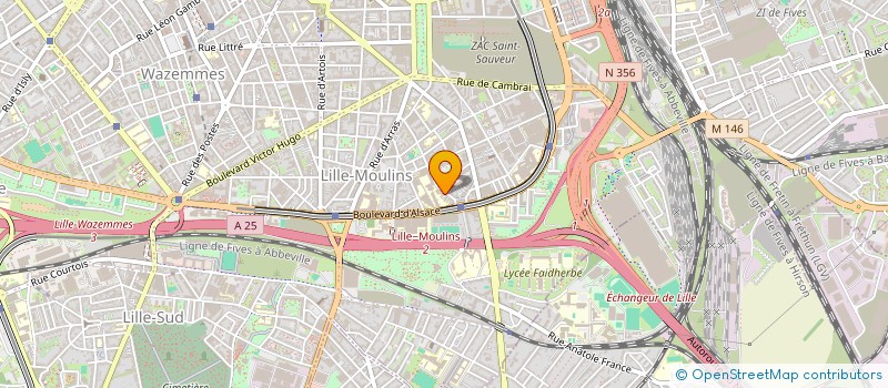 localisation de l'entreprise MONSIEUR SEBASTIEN BRUNAIN à LILLE