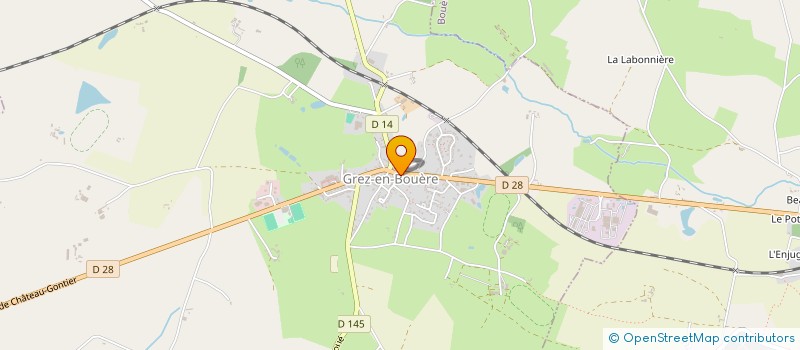 localisation de l'entreprise MONSIEUR SEBASTIEN BRUNEAU  GREZ-EN-BOUERE