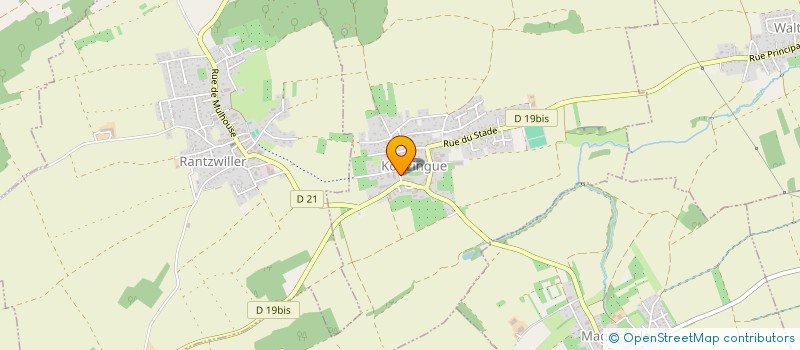 localisation de l'entreprise MONSIEUR SEBASTIEN BRUNNER  KTZINGUE