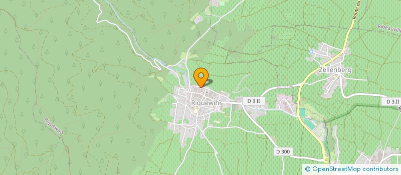 localisation de l'entreprise MONSIEUR SEBASTIEN BUCHER  RIQUEWIHR