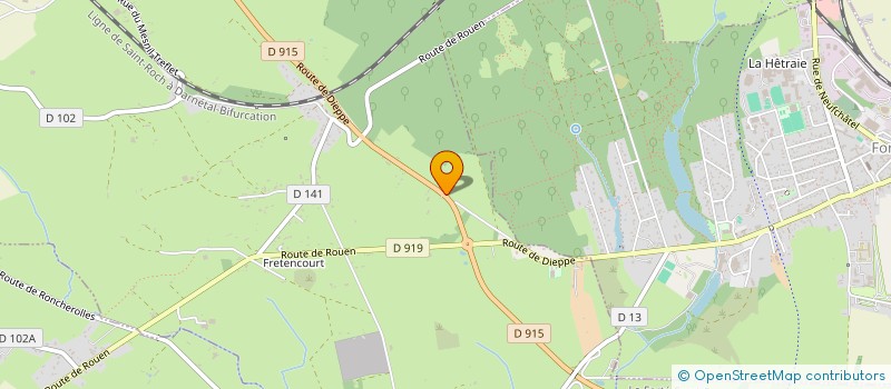 localisation de l'entreprise MONSIEUR SEBASTIEN BUEE  RONCHEROLLES-EN-BRAY