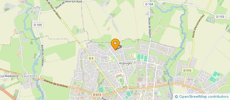 localisation de l'entreprise MONSIEUR SEBASTIEN BUGEAT à BAYEUX