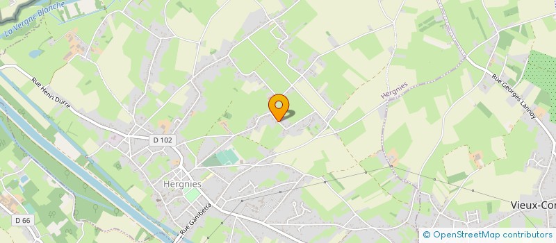 localisation de l'entreprise MONSIEUR SEBASTIEN BUIRE  HERGNIES