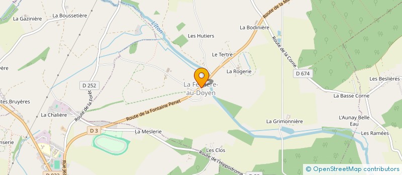 localisation de l'entreprise MONSIEUR SEBASTIEN BUISSON à SAINT-MARTIN-DES-PEZERITS