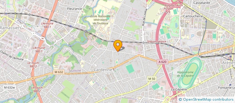 localisation de l'entreprise MONSIEUR SEBASTIEN BULLE à TOULOUSE